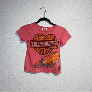 love revolution baby tee